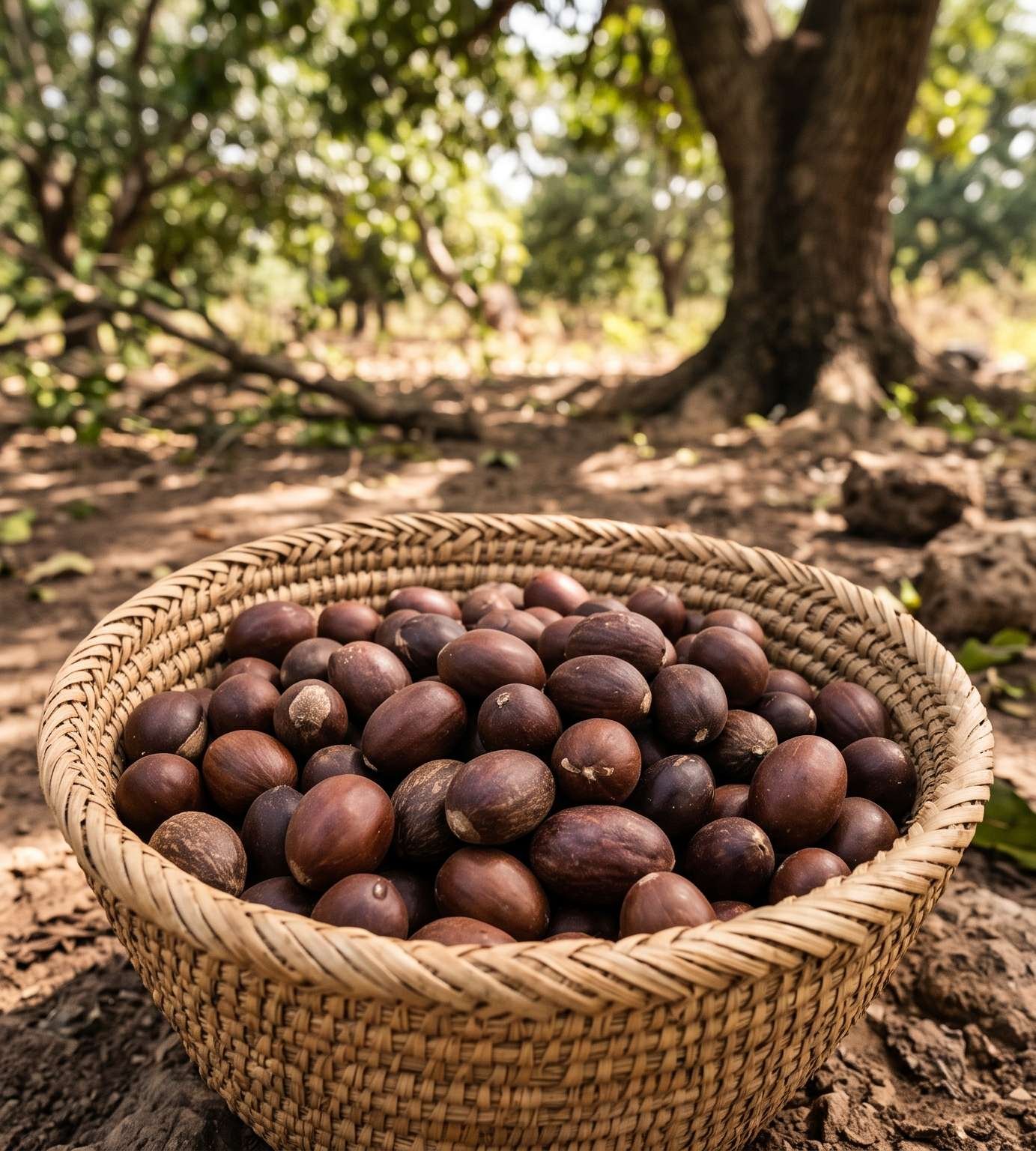 Shea Nuts prepared for export